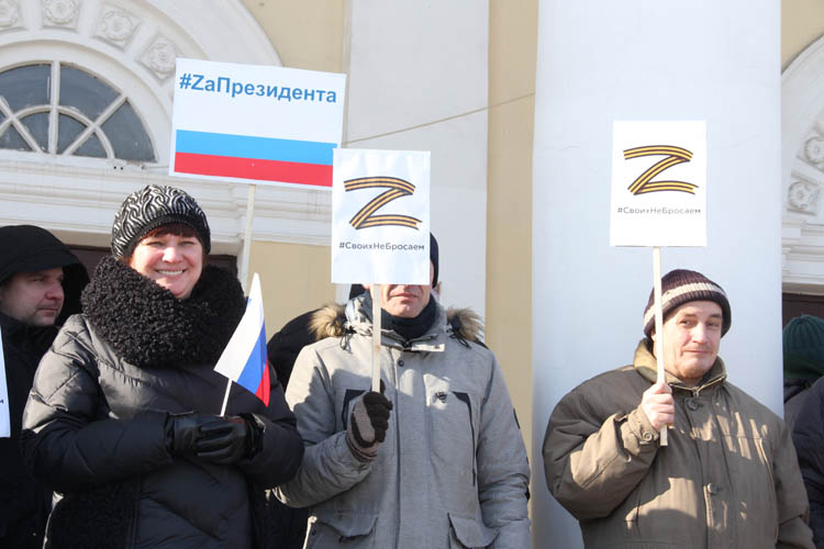 Театр «Студия» Любови Ермолаевой» поддержал российских военных и жителей Донбасса (ФОТО)