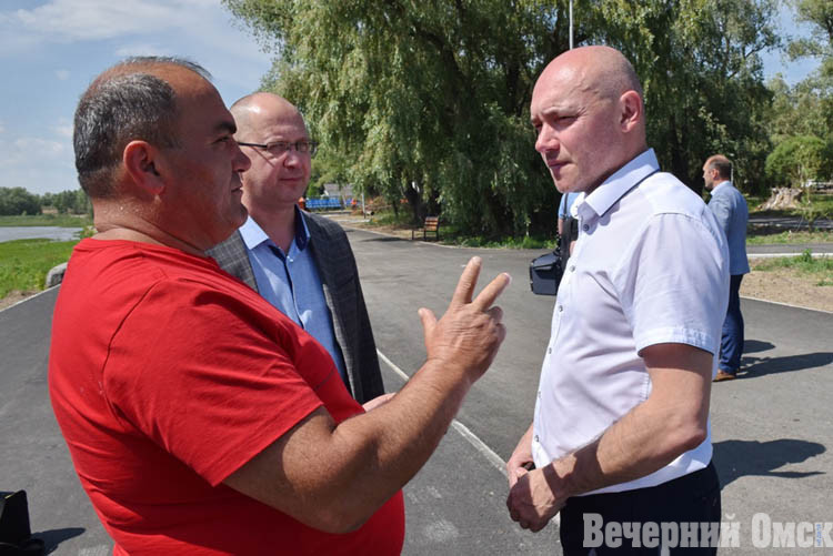 На «Зеленом острове» выполнено более 80% работ по благоустройству (ФОТОРЕПОРТАЖ)