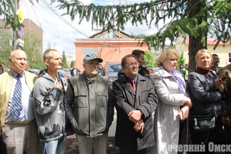 В Омске установили бюст выдающегося ученого Михаила Певцова (ФОТО)