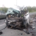 В Омском районе водитель выехал на встречку и столкнулся с КамАЗом Фото: ГИБДД