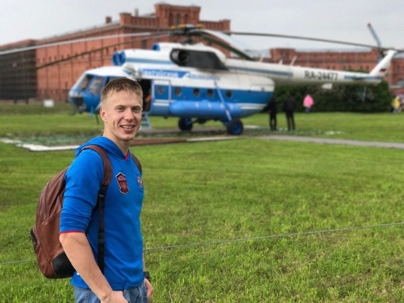 На Камчатке нашли сгоревшие обломки пропавшего вертолета, которым управлял омский биатлонист Игорь Малиновский Фото: vk.com\id294734206