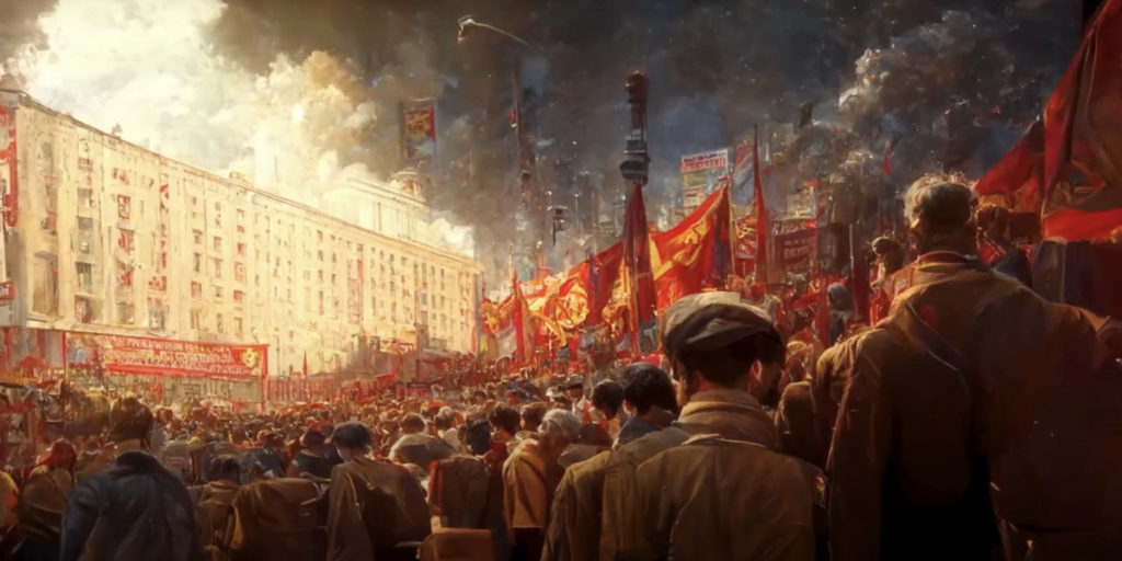 Нейросеть показала, как мог бы выглядеть клип на песню Егора Летова «Все идет по плану»