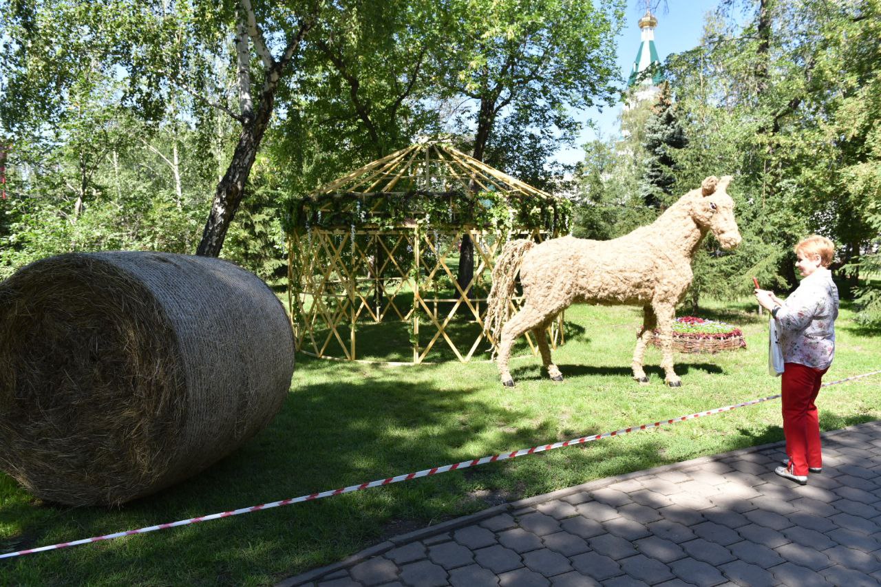 Зелёный заяц, пшеничное поле и деревянные ежи: показываем, как будет выглядеть «Флора» в Омске