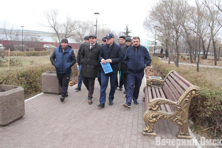 В омском сквере Панфилова появятся игровая зона и спортплощадка (ФОТО)