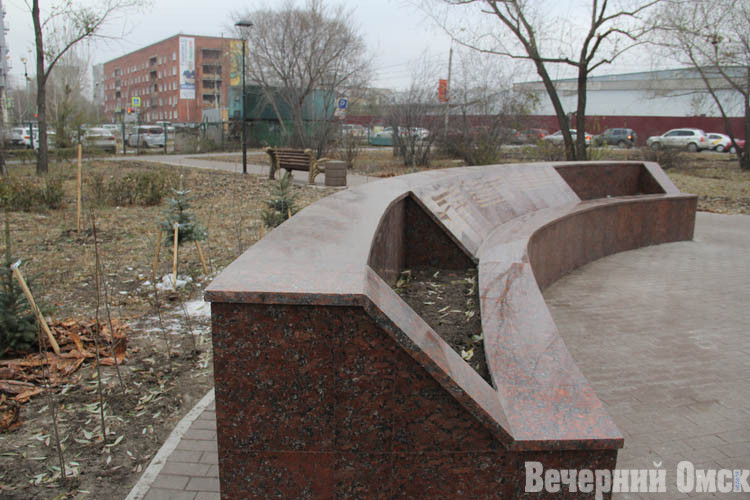 В омском сквере Панфилова появятся игровая зона и спортплощадка (ФОТО)