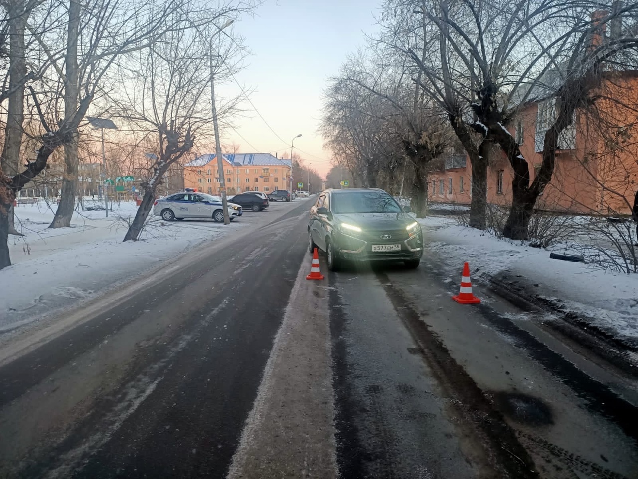 В городке Нефтяников 11-летняя девочка попала под машину Фото: УМВД России по Омской области