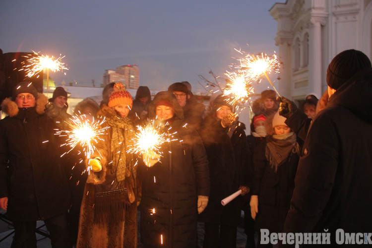В Омске открыли «Зимний Любинский» (ФОТО)