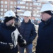 Александр Бурков посетил стройплощадку школы в микрорайоне Ясная Поляна Фото: пресс-служба правительства Омской области