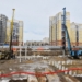 На строительстве школы в омском микрорайоне «Серебряный берег» приступили к бетонированию Фото: телеграмм-канал Сергея Шелеста
