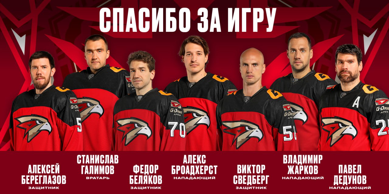 Омский «Авангард» расторг контракт с Иваном Мирошниченко и еще семью хоккеистами