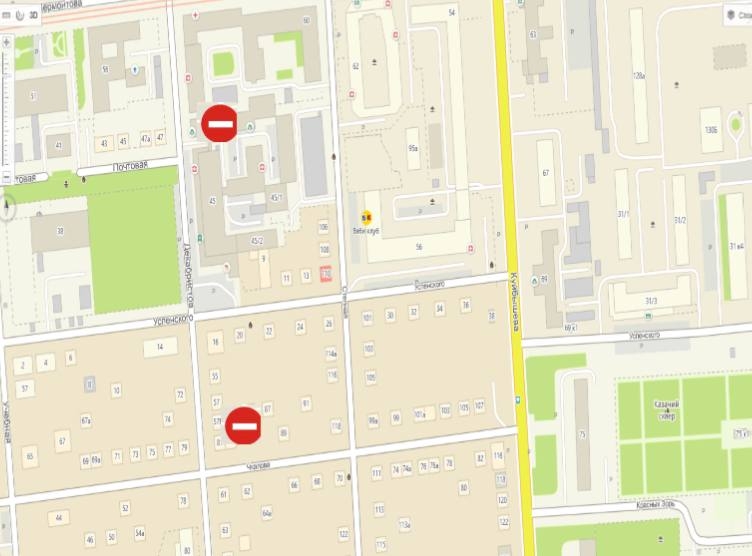 В центре Омска на три недели перекроют улицу Схема: мэрия Омска