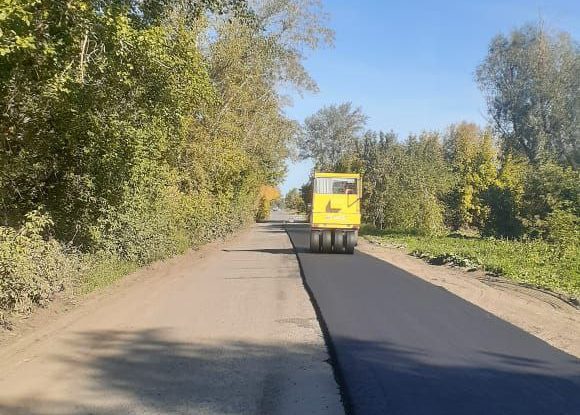 В Омске отремонтируют дорогу в посёлке Новоалександровка