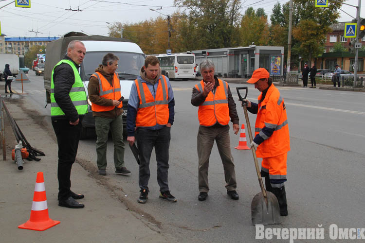 Омские дорожники соревнуются в мастерстве