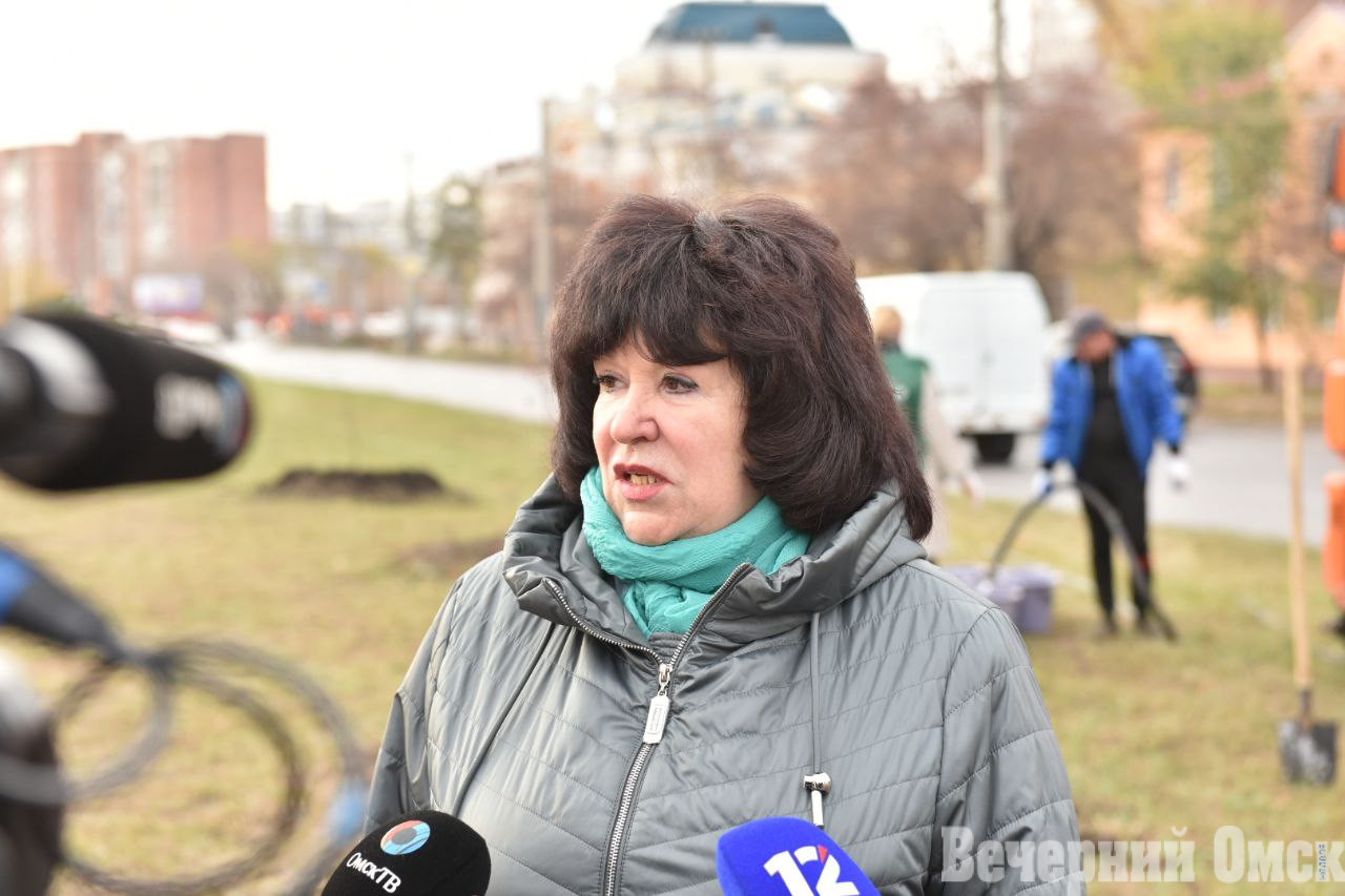 В Омске высадят три тысячи деревьев