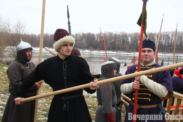 В Омской крепости прошла историческая реконструкция сражения 1612 года