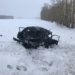 На южном обходе Омска «Лада» врезалась в фуру: погибла женщина Фото: ГИБДД Омской области