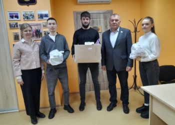 Омские налоговики собрали гуманитарный груз для участников СВО
