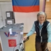 95-летняя омичка Нина Шумахер проголосовала за процветание России Фото: минтруд Омской области