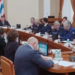 Виталий Хоценко и глава МЧС России провели расширенное координационное совещание Фото: скрин видео t.me/HocenkoVP