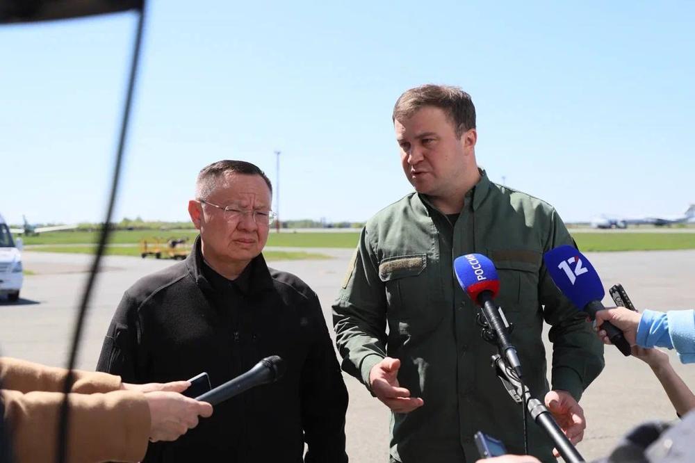 Федеральные министры оценили ситуацию с паводком в Усть-Ишимском районе Фото: omskportal.ru