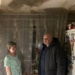 Сергей Шелест экстренно выехал на улицу Магистральную, где в доме отвалилась штукатурка Фото: t.me/shelest_sn