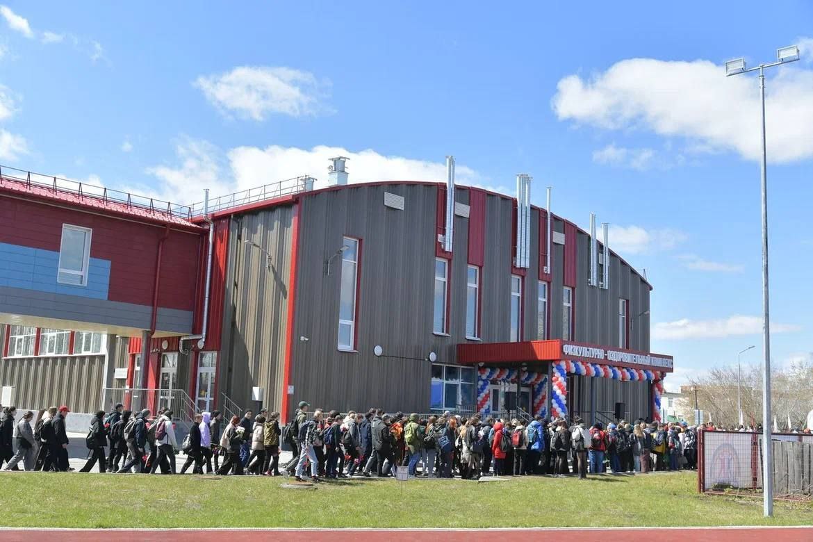 В Горьковском районе открыли физкультурно-оздоровительный комплекс Фото: Сергей Мельников