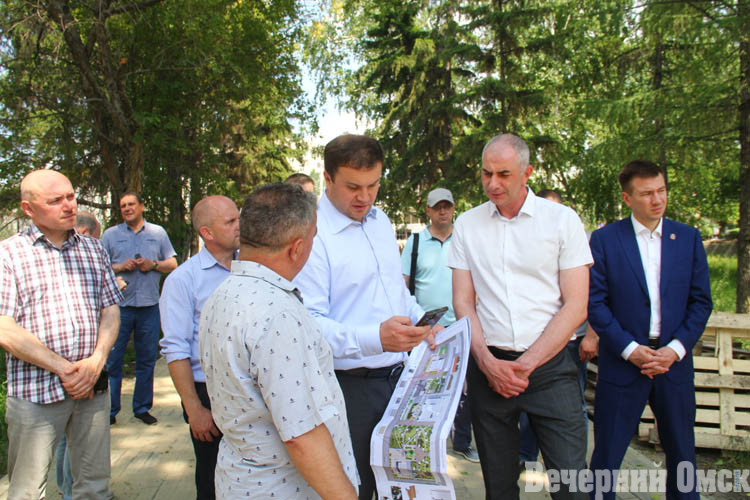 Виталий Хоценко: «Уже в этом году омичи смогут комфортно провести время в горсаду»