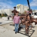 Скульптура Дон Кихота вернулась на свое место перед ТЮЗом. Но не одна, а с Санчо Панса Фото: Минкульт Омской области