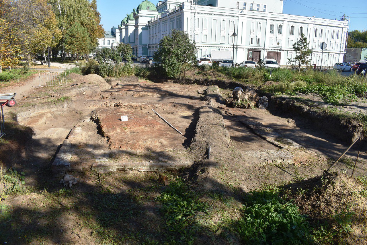 В омском остроге нашли колокол и статуэтку Фото предоставлено Омским музеем просвещения