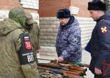 Охотничьи ружья, сданные омичами, передали в зону СВО для борьбы с вражескими дронами Фото: Управление Росгвардии по Омской области