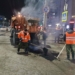 В Омске начался аварийно-восстановительный ремонт дорог горячим асфальтом Фото: телеграм-канал Сергея Шелеста