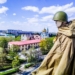 Пожарный Василий на каланче «надел» военную форму к юбилею Победы Фото: ГУ МЧС России по Омской области