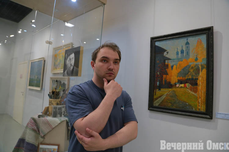 Живопись с искрой любви и правды: в Омске открылась выставка Ростислава Черепанова