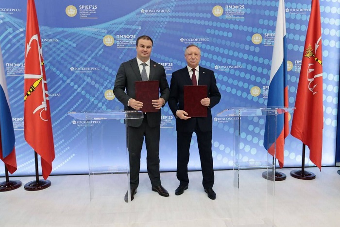 Омская область заключила новые соглашения на полях ПМЭФ-2025 Фото: Александр Труш