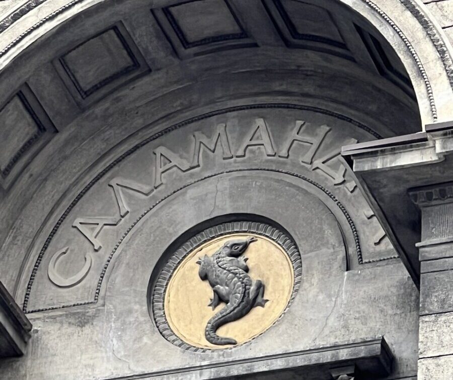 Здание с ящерицей в центре Омска: немного об истории "Саламандры"