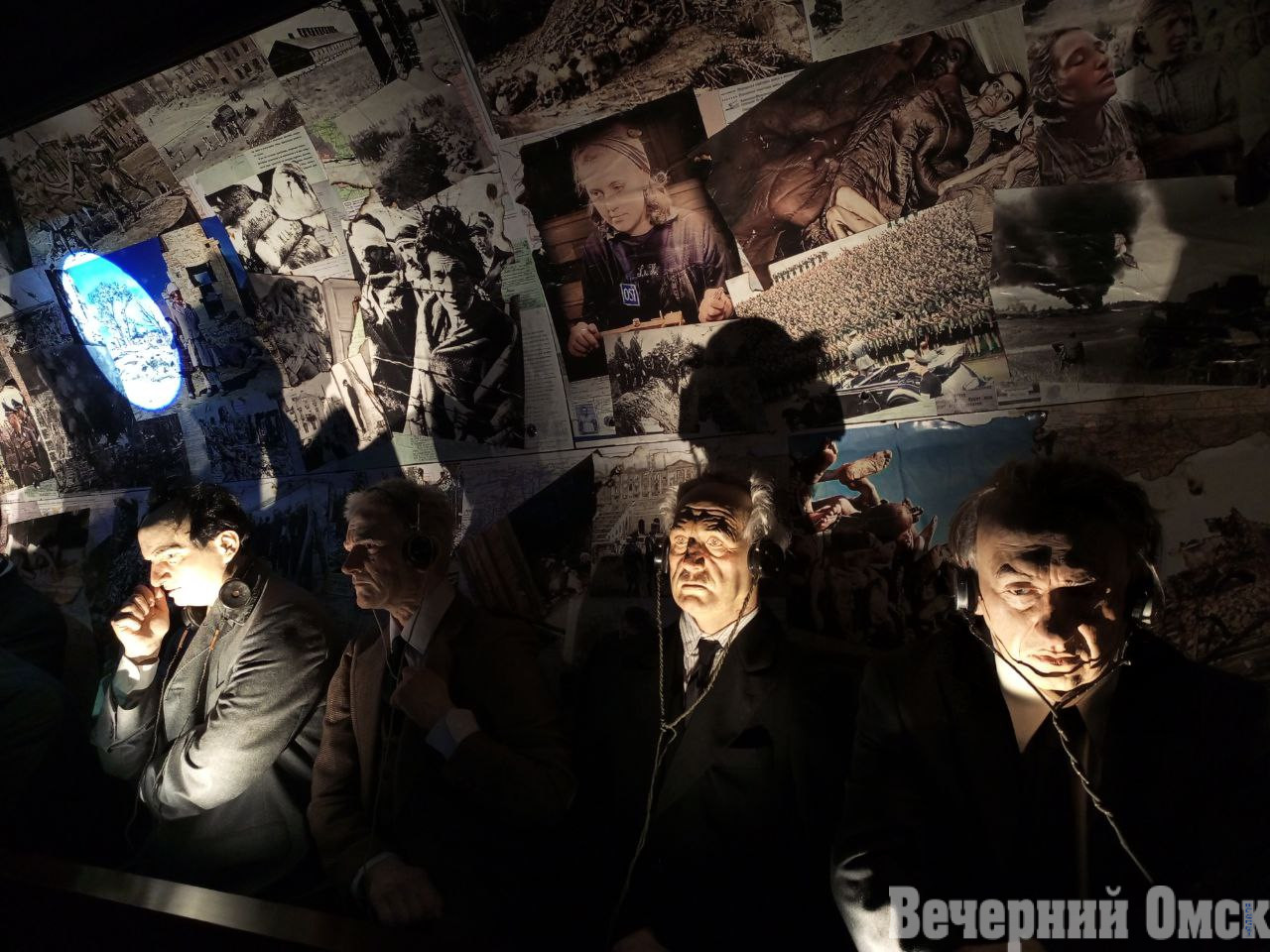 История в наушниках и оживших фотографиях: «Поезд Победы» прибыл в Омск