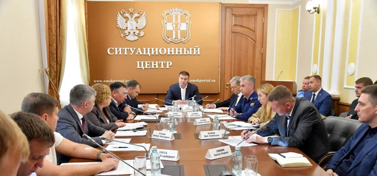 Состоялось заседание рабочей группы и штаба по контролю экологических проектов в Омской области Фото: Сергей Мельников