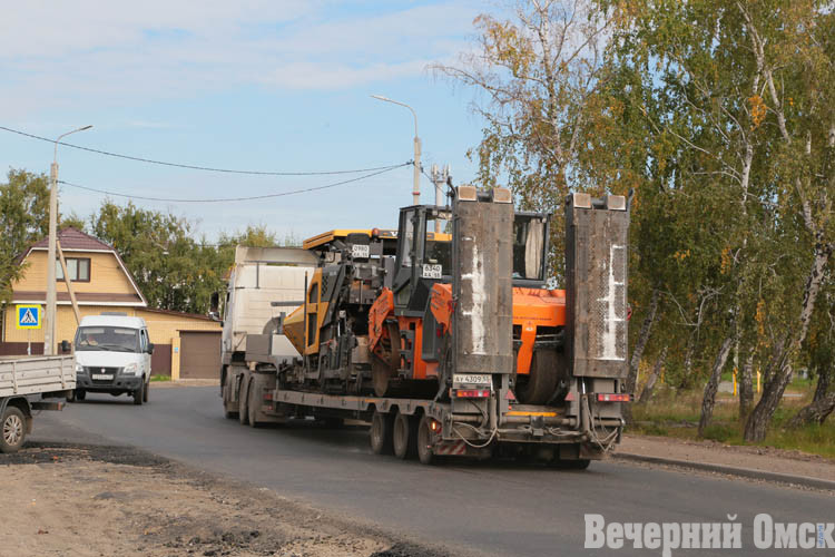 Улица Воровского готова на 90%: мэр Омска напомнил подрядчику о сроках