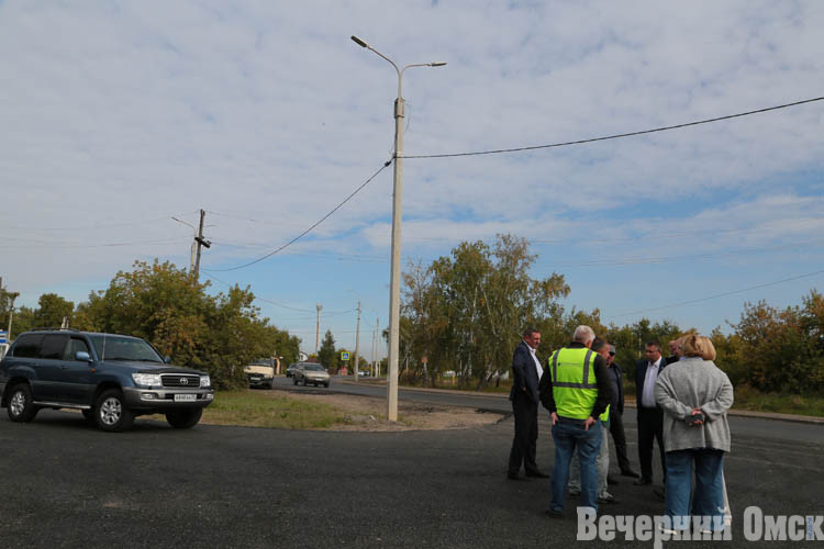 Улица Воровского готова на 90%: мэр Омска напомнил подрядчику о сроках