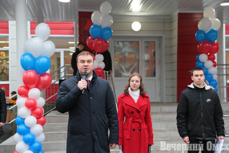 В Омске открыли обновленный лицей № 29 после капитального ремонта