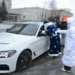 Дед Мороз напомнил омским автовладельцам о долгах Фото: УФССП по Омской области