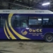 На дорогах Омска появились новогодние автобусы Фото: телеграм-канал Сергея Шелеста