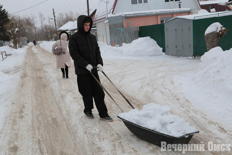 В Омске высадился «Снежный десант»