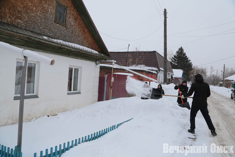 В Омске высадился «Снежный десант»