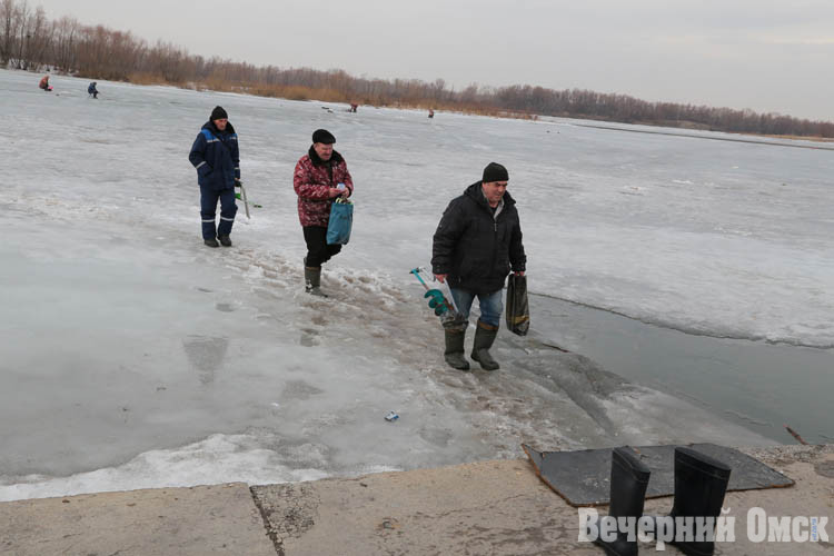 В зоне риска: в Омске проходят рейды по предупреждению несчастных случаев на льду