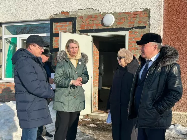 Оксана Фадина проверила исполнение Народной программы в сфере здравоохранения Фото: Егор Онопа