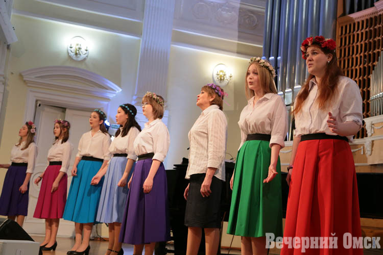 В Омске стартовал всероссийский фестиваль хоров «Поющая планета»