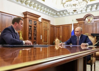 Виталий Хоценко встретился с президентом Владимиром Путиным Фото: kremlin.ru