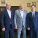 Мэр Сергей Шелест встретился с новым гендиректором "Омскшины" Василием Виноградовым Фото предоставлено администрацией Омска