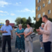 Дмитрий Перминов проинспектировал ремонт дороги по улице 35-я Северная Фото: Екатерина Иванова